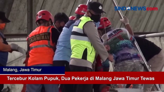 Tercebur Kolam Pupuk, Dua Pekerja di Malang Jawa Timur Tewas
