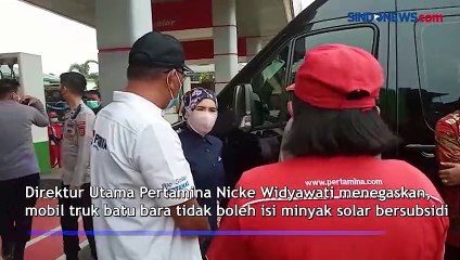 Dirut Pertamina: Mobil Truk Batu Bara Tidak Diperbolehkan Isi Solar Subsidi
