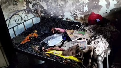 ಸಿರಿಗೇರಿ: ಆಕಸ್ಮಿಕ ಅಗ್ನಿ ಅವಘಡಕ್ಕೆ ಗುಡಿಸಲು ಭಸ್ಮ!