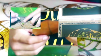 Unik, Seniman Banyumas Sulap Daun Nangka jadi Media Seni Kaligrafi