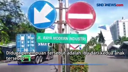 Viral! 2 Bocah Diterlantarkan Ibu Kandung di Depan Pabrik