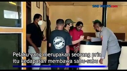 Polisi Bekuk Kurir Narkoba Lintas Provinsi Saat Turun Kapal di Maumere