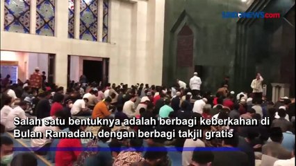 Masjid Bimantara Bagikan 650 Porsi Takjil Gratis, Antusias Jamaah Tak Pernah Surut