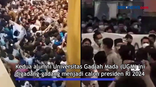 Diteriaki Presiden dan Spanduk Soal Wadas Warnai Kunjungan Anies Baswedan dan Ganjar Pranowo di Masjid UGM