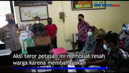 Terekam CCTV, Belasan Pemuda Serang Rumah dengan Petasan di Situbondo