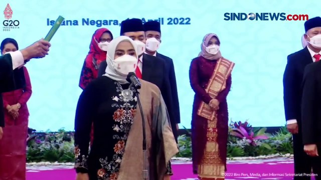 Presiden Jokowi Lantik Anggota KPU dan Bawaslu Baru