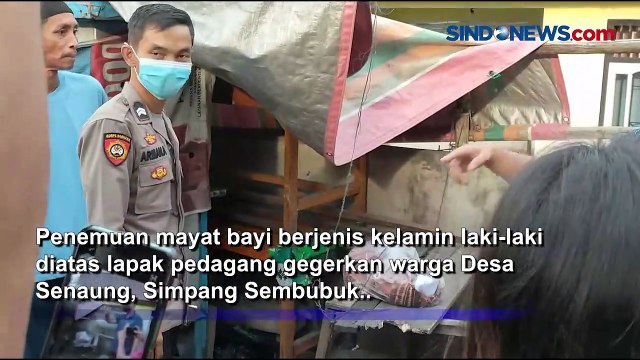 Geger, Penemuan Mayat Bayi Dalam Plastik di Lapak Pedagang