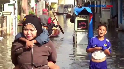 Banjir Luapan Sungai Citarum Meluas, Ketinggian Mencapai 140 Centimeter