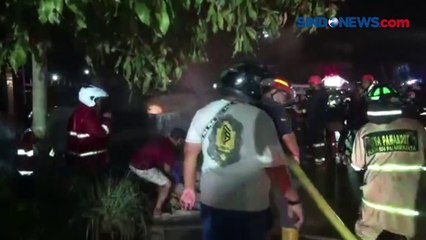 Mobil Pengangkut BBM Meledak dan Terbakar di Palangka Raya