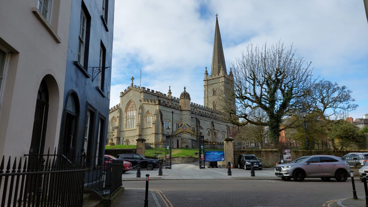 St Columb's Cathedral Church of Ireland, Derry city centre