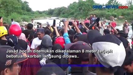 Download Video: Terpeleset, Bocah 8 Tahun Ditemukan Tewas di Sungai Bialo