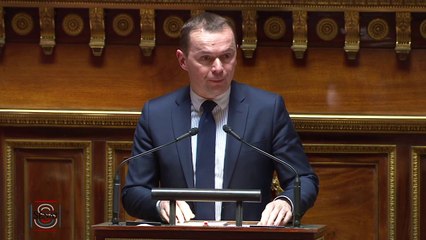 "Nous y sommes, nous y sommes à nouveau et nous y sommes enfin": Olivier Dussopt présente la réforme des retraites au Sénat