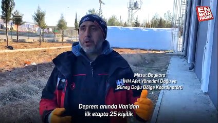 İHH arama kurtarma ekipleri yaşadıklarını anlattı