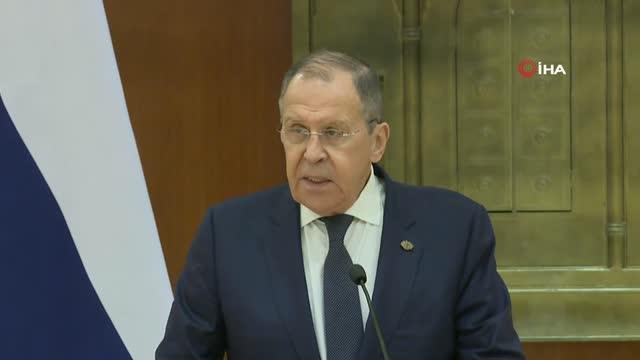 Lavrov: Türk, Çinli ve Brezilyalı mevkidaşlarımla ulusal para birimleri üzerinden hesaplara geçilmesini görüştük Rusya, Ukrayna krizinin çözümünde...