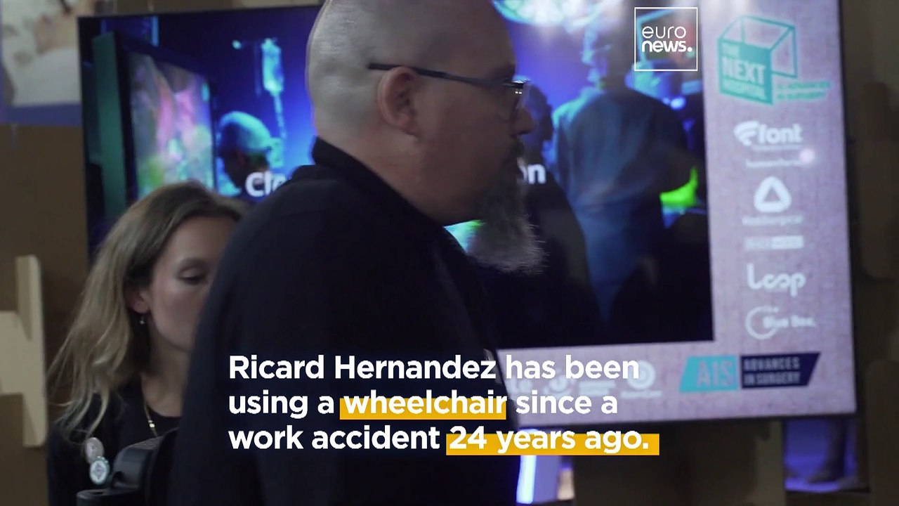 Exoskeleton that lets wheelchair users walk again draws royal attention at MWC 2023