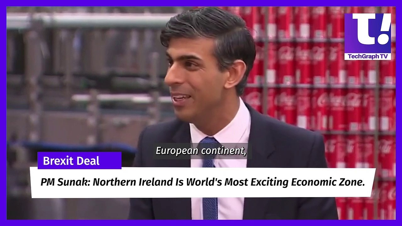 PM Sunak speaks on northern ireland brexit deal