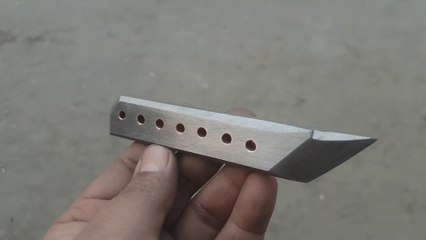 See How I turn a broken leaf spring into a Kiridashi knife