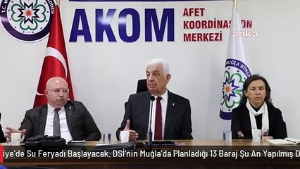 Osman Gürün: Muğla'da ve Tüm Türkiye'de Su Feryadı Başlayacak. DSİ'nin Muğla'da Planladığı 13 Baraj Şu An Yapılmış Değil