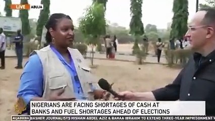 Why is Stacey Abrams in Nigeria overseeing their elections? .