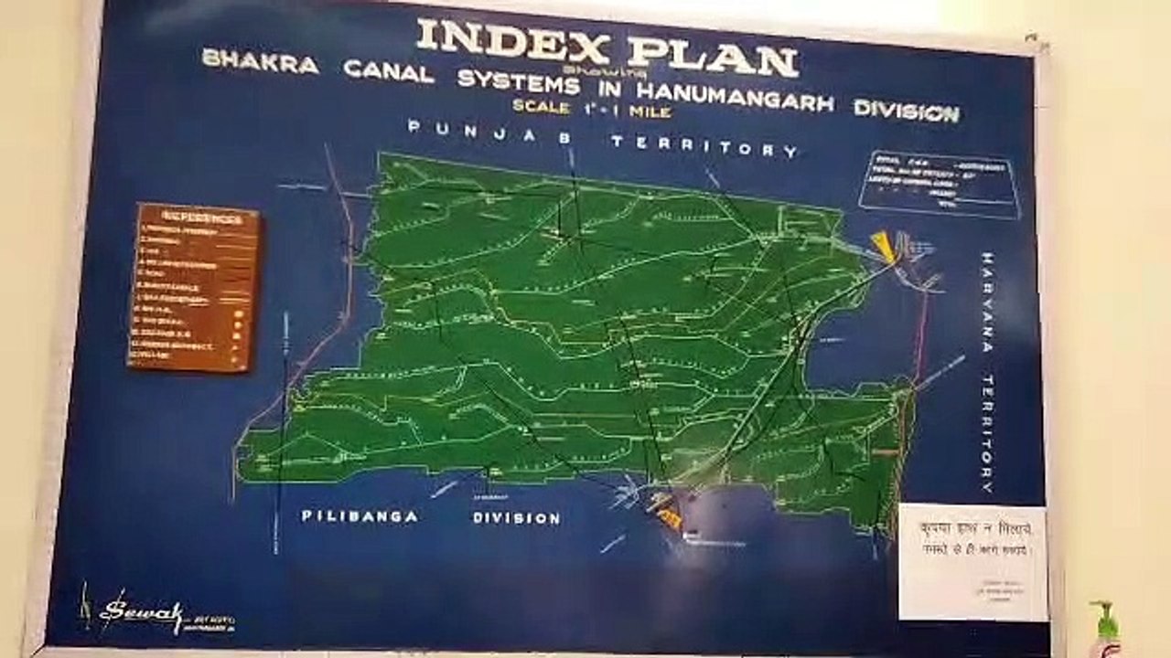 Regulation of all 22 canals will be known through colours, preparation to strengthen Bhakra's canals technically