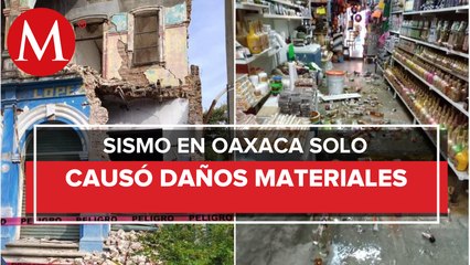 Confirman saldo blanco en Unión Hidalgo, Oaxaca; tras sismo magnitud 5.8