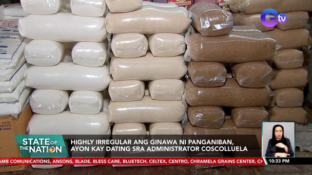 Pag-isyu ng clearance para ma-release ang asukal na inangkat bago inilabas ang Sugar Order No. 6, pinayagan ng DA | SONA