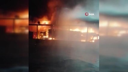 Tekirdağ'da feribot yangını: 30 kişi dumandan etkilendi