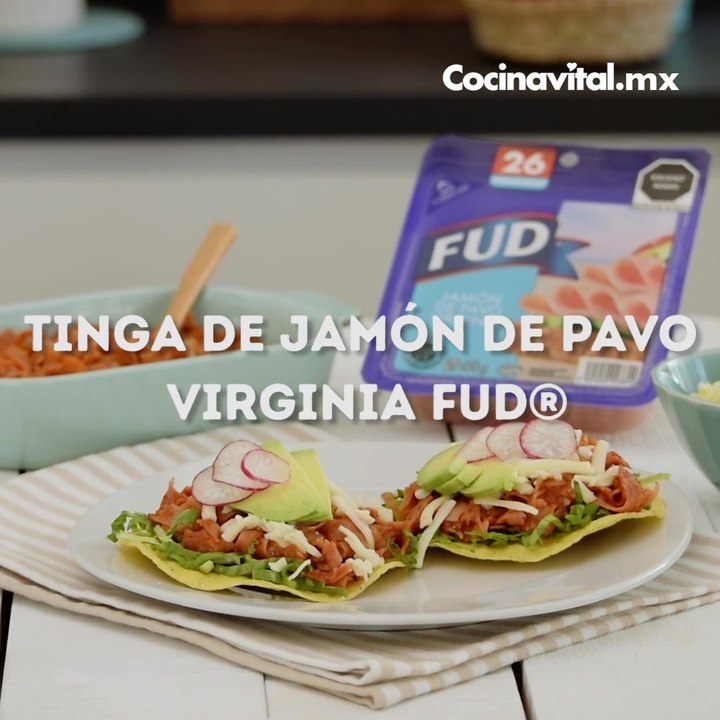Tinga de Jamón de Pavo