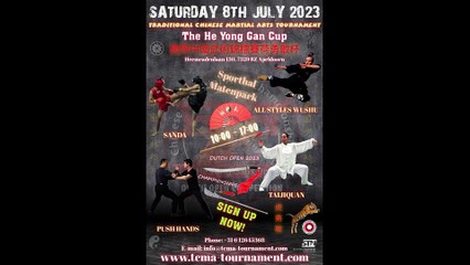 He Yong Gan Cup 2023 : Martial Arts Championships