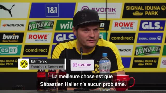23e j. - Terzic “incroyablement heureux” de voir un Haller en bonne santé