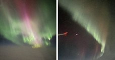Un pilote d'avion fait un détour pour permettre à ses passagers de contempler les aurores boréales