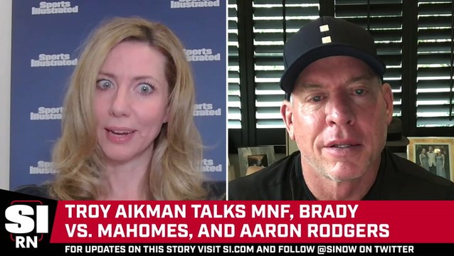 Troy Aikman Joins Sports Illustrated to Talk Monday Night Football, Brady vs. Mahomes and Beer