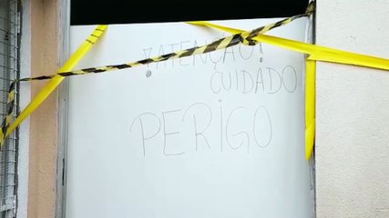 Porta de alumínio é arrombada e furtada na UPA Brasília