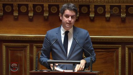 "Ici, il n’y a pas de ZAD, il n’y a que la République": Gabriel Attal en appelle à "la sagesse" des sénateurs sur les retraites