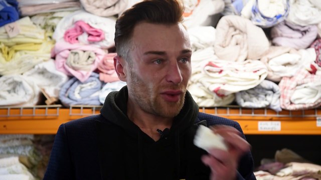 Fashion designer Ross Griffiths at Chorley Help the Homeless