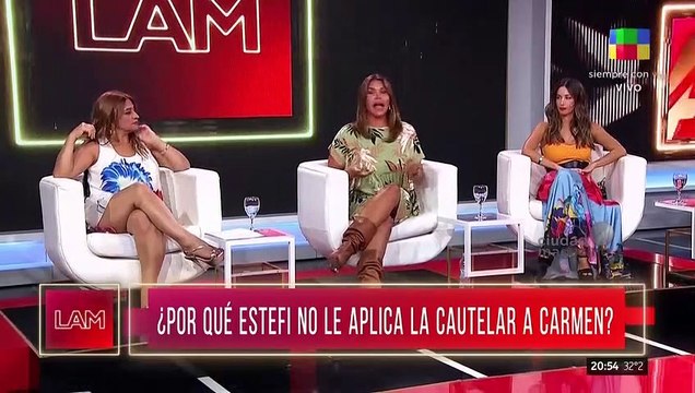 Picante frase de Nazarena Vélez a Carmen Barbieri