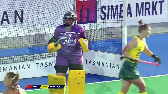 Australia vs USA (Women, Game 1) FIH Hockey Pro League 2022-23 Highlights