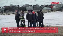 Ordu’da denizde mayın endişesi! Ekipler harekete geçti