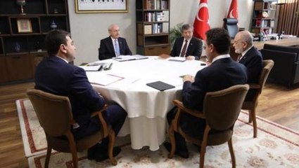 6'lı masa adayı ne zaman kaçıncı toplantıda açıklanacak?