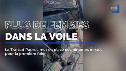 Cette course transatlantique fait des binomes mixtes pour encourager la pratique des femmes dans la voile