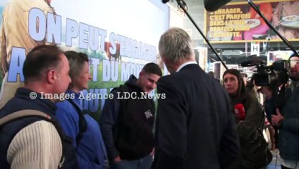 SIA2023. Visite de Laurent Wauquiez au Salon de l'Agriculture. Paris/France - 1er Mars 2023