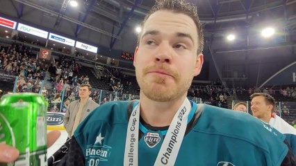 Giants celebrate Challenge Cup win