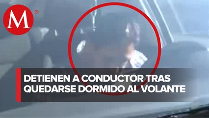 En CdMx, conductor se queda dormido al volante, casi atropella a una mujer junto a su hijo
