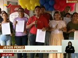 Familias del edo. Cojedes fueron beneficiadas con la entrega de títulos de propiedad multifamiliar