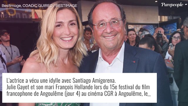 Julie Gayet évoque son premier mari, cinéaste et père de ses garçons : Aujourd'hui, il est comme un frère...