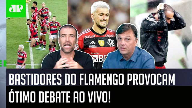 ESSE É O PROBLEMA! ESTÁ CLARO que os jogadores do Flamengo... VEJA esse BAITA DEBATE!