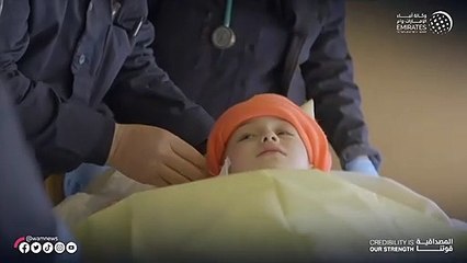UAE doctors save lives of Syrian quake siblings after flying them from Turkey in 12-hr mission