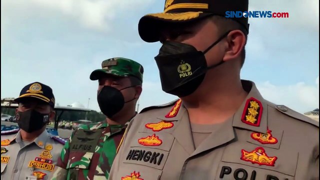 Polres Jakpus Gelar Apel Jelang Malam Takbiran, 1200 Personel Gabungan Dikerahkan