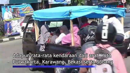 Lebaran Ke-2, Jalur Wisata Jakarta-Bandung Macet, Sejumlah Pemudik Gunakan Mobil Pikap