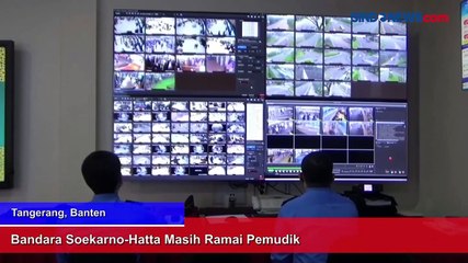 Bandara Soekarno-Hatta Masih Ramai Pemudik